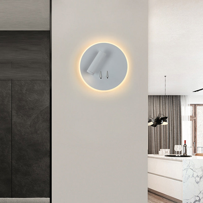 Modern Simplicity Geometric Wall Lamps Acrylic Wall Lighting Fixtures for Bedroom