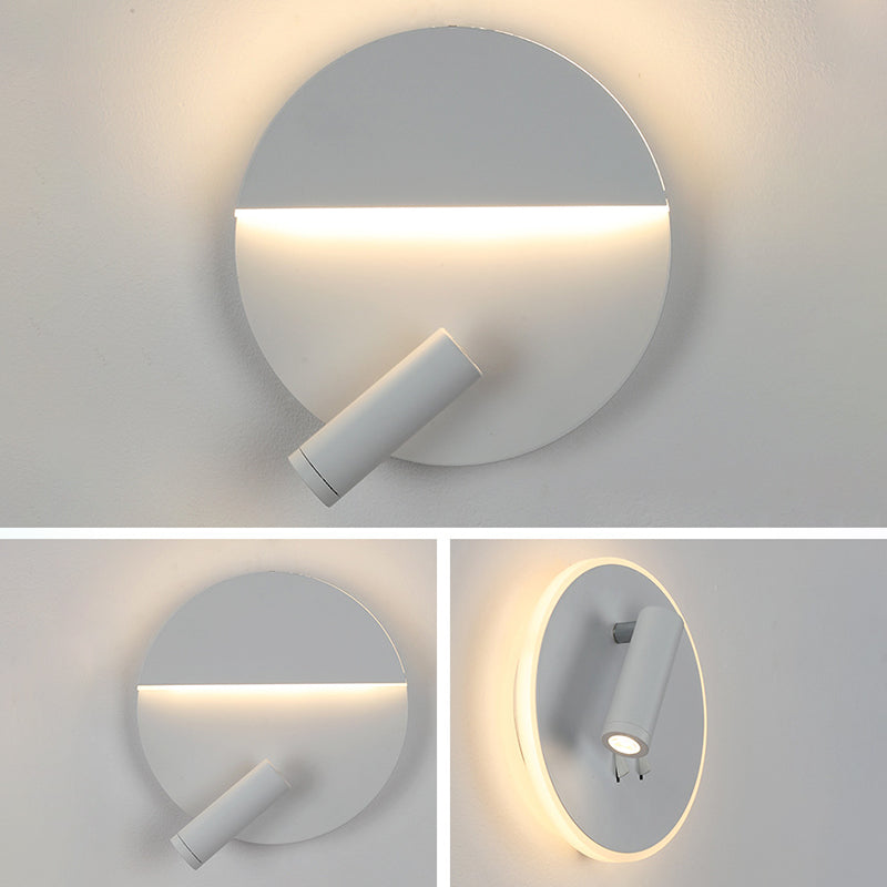 Modern Simplicity Geometric Wall Lamps Acrylic Wall Lighting Fixtures for Bedroom