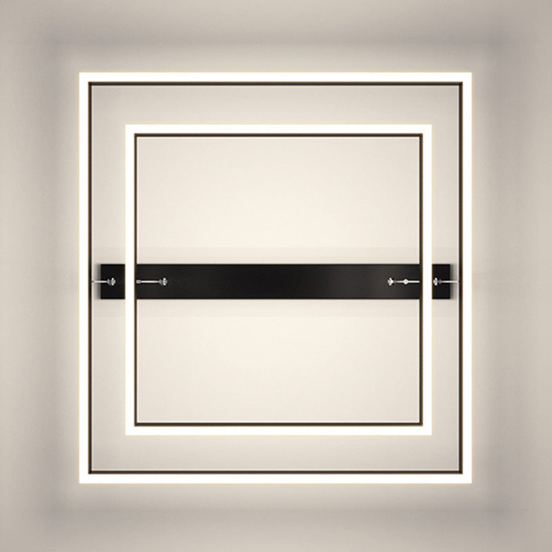 Simplicité postmoderne Sanared Chandelier Pendant Light Light Acrylique Suspension Pendante Pendre pour le salon