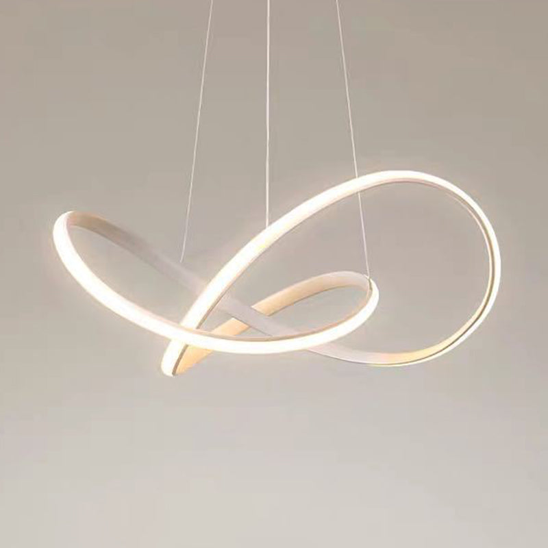 Lampada a sospensione a sospensione contemporanea a pendente a sospensione Twist per ristorante