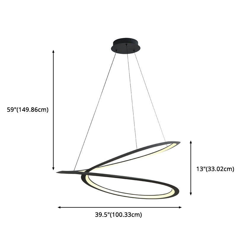 Lampada sospesa a sospensione del lampade a sospensione del lampadario Ultra-Modern con cavo sospeso per il ristorante