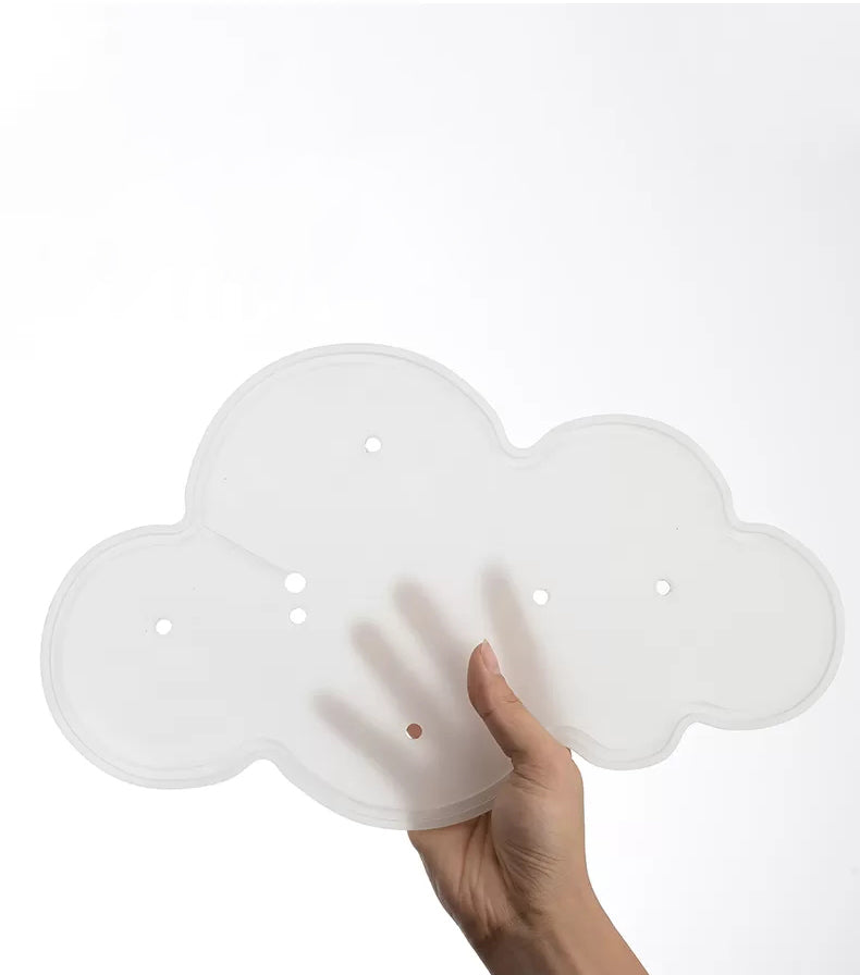 Cloud-shaped Wall Sconce Nordic Minimalist Style Iron 1 Light Sconces