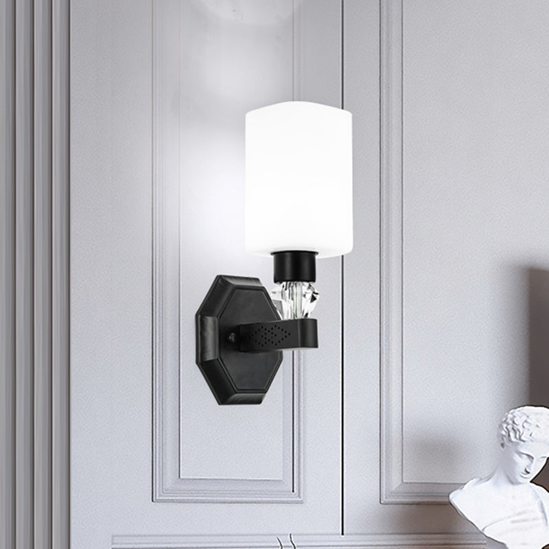 Cylinderical Wall Sconce Nordic Minimalist Style Iron Sconce Wall Light