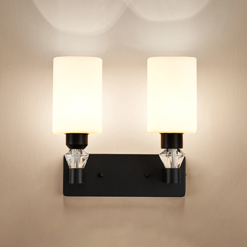 Cylinderical Wall Sconce Nordic Minimalist Style Iron Sconce Wall Light