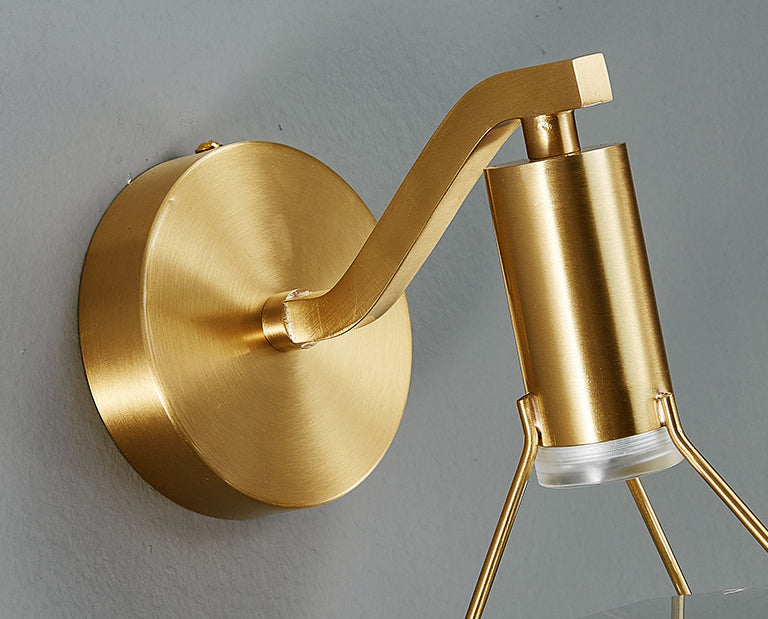 Diamond Sconce Wall Light Modern Luxury Style Crystal 1 Light Sconces