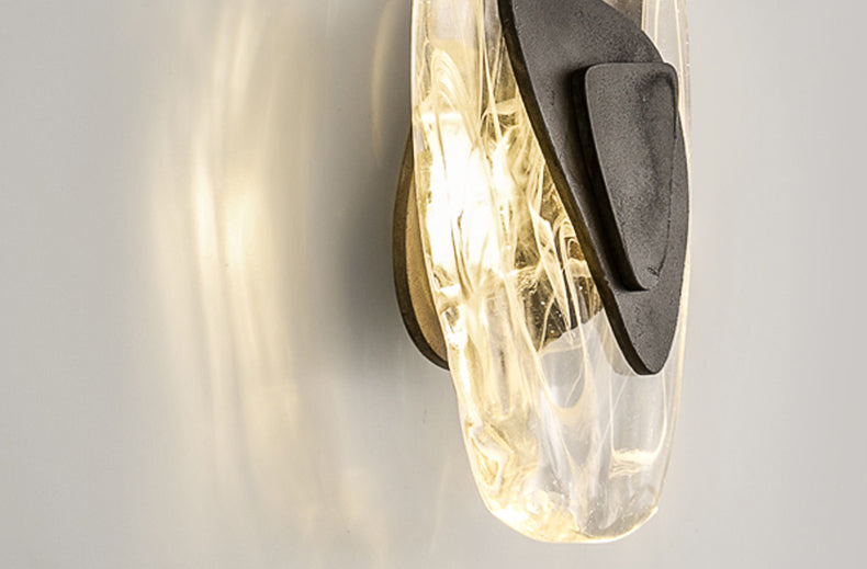 Modern Luxury Style Irregularly Shaped Wall Sconce Crystal Sconce Wall Light