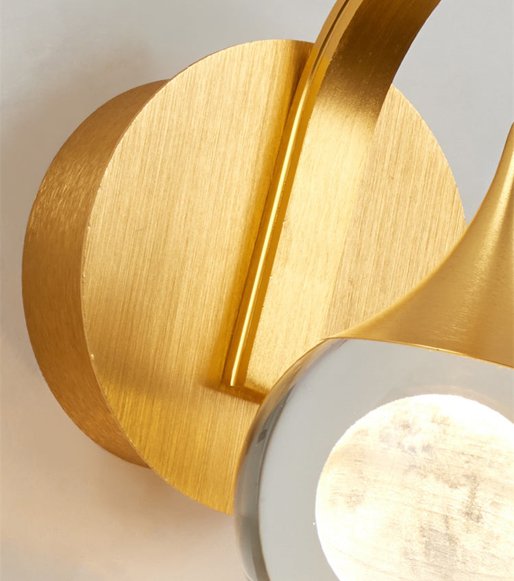 Moderne creatieve stijl Globe Wall Schonce Crystal 1 Light Sconces