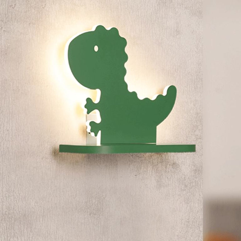 1-Light Sconce Light Fixture Creative Macaron Style Plastic Sconces for Bedroom