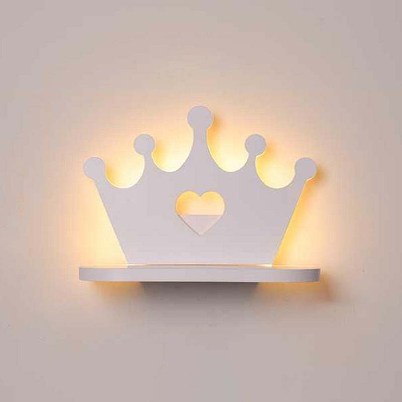 1-Light Sconce Light Fixture Creative Macaron Style Plastic Sconces for Bedroom