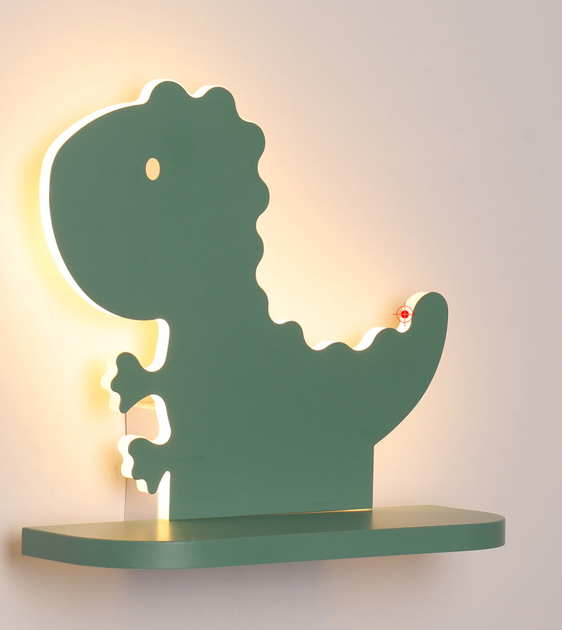 1-Light Sconce Light Fixture Creative Macaron Style Plastic Sconces for Bedroom