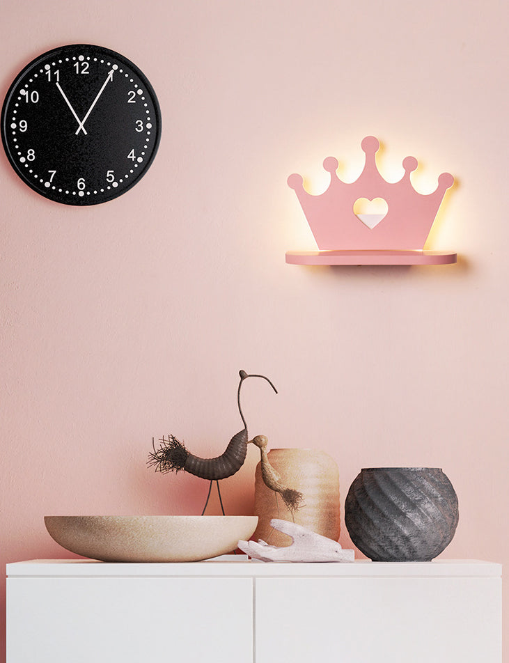 1-Light Sconce Light Fixture Creative Macaron Style Plastic Sconces for Bedroom