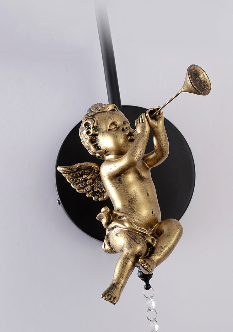 Lámpara esférica liviana nórdica estilo creativo de vidrio 1 apliques de luz con modelo de ángulo