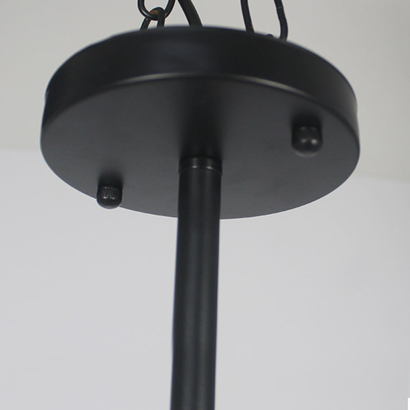 15-Light Modern Style Ceiling Light Linear Transparent Statement Chandelier