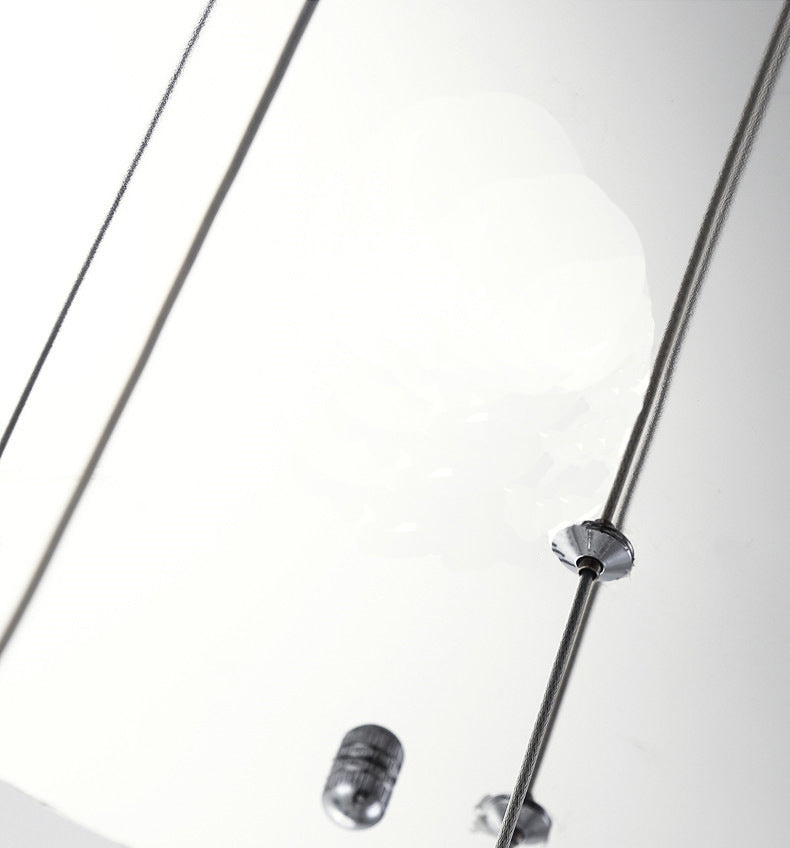 Cherries Hanging Light Fixtures Contemporary Glass Ceiling Pendant for Stairwell