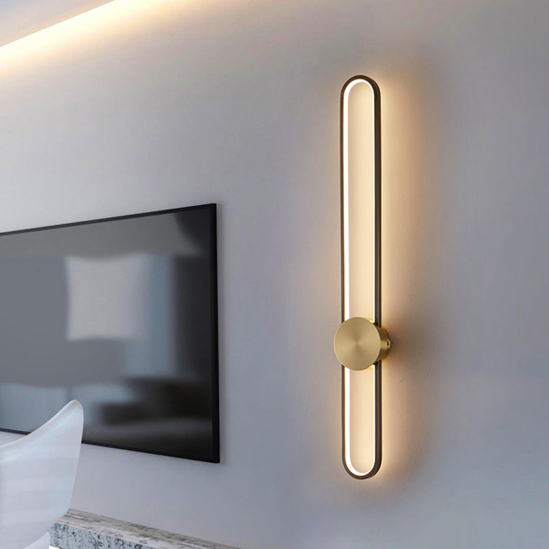 Estilo de lujo moderno Lineal Mall Donce Copper 1 Discontros de luz