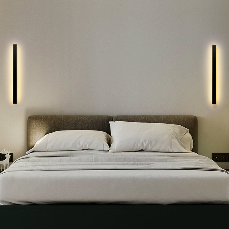 Moderna Minimalista Estilo Lineal Plan de apliques de luz Light Iron 1