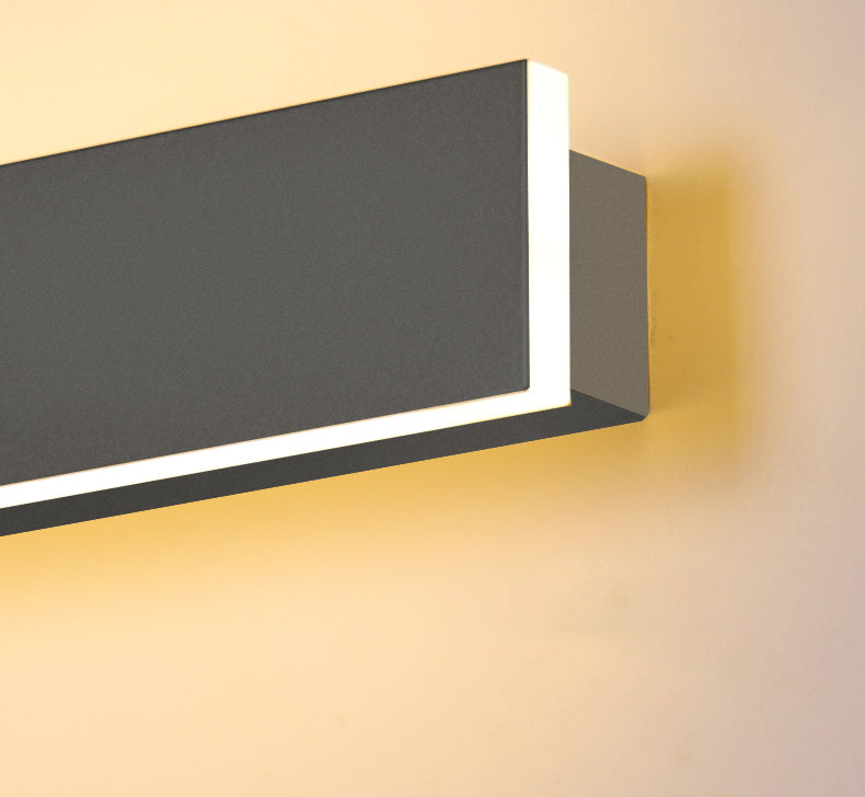 Moderna Minimalista Estilo Lineal Plan de apliques de luz Light Iron 1