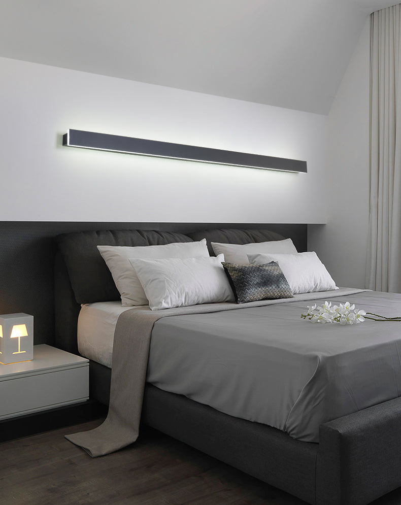 Moderna Minimalista Estilo Lineal Plan de apliques de luz Light Iron 1