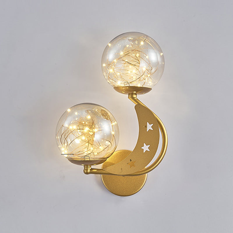 2 su luci a 2 luci SCONCE SPHERICA SCONCI