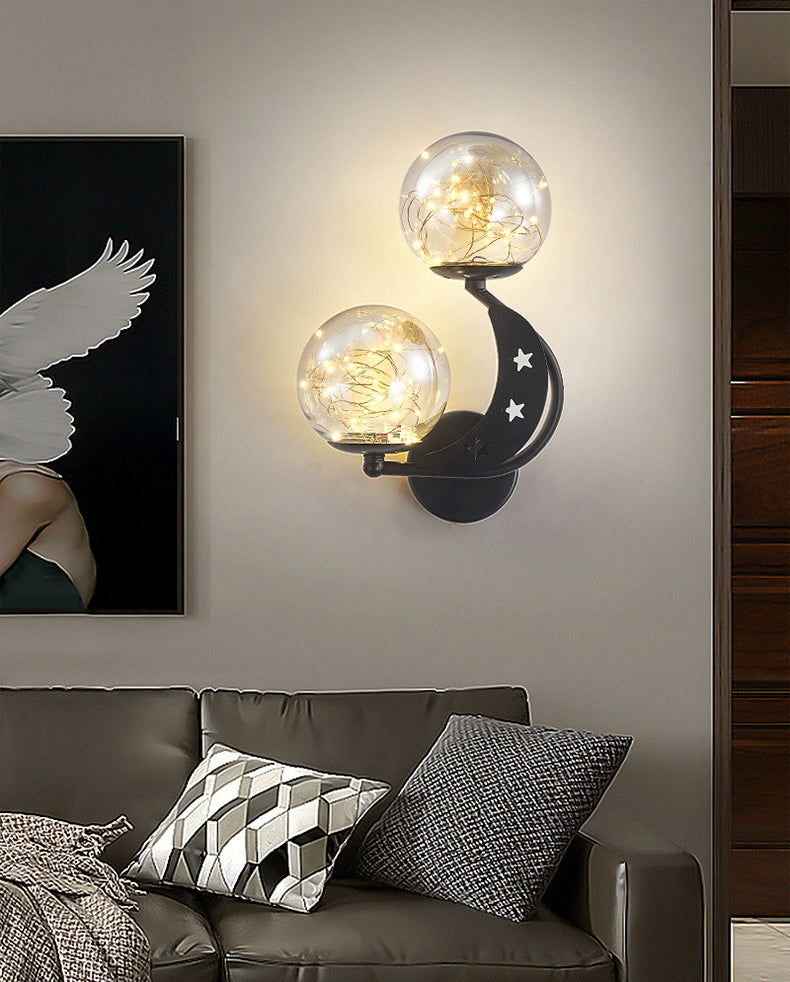 2 su luci a 2 luci SCONCE SPHERICA SCONCI