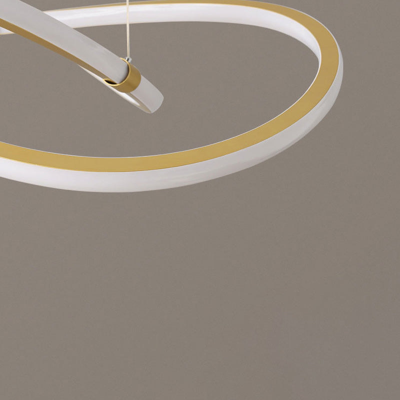 Kronleuchterleuchte Designer Moderner Einfachheit Metall Anhänger Beleuchtung für das Restaurant