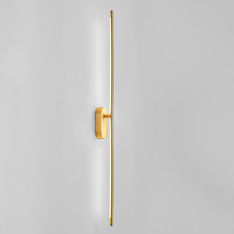 Rotatable Linear Wall Sconce Nordic Style Copper Sconce Wall Light