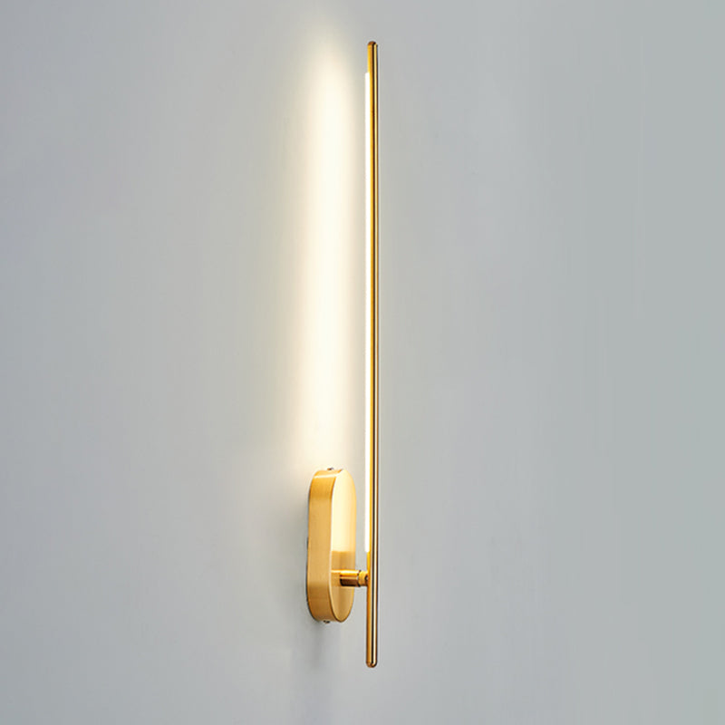 Rotatable Linear Wall Sconce Nordic Style Copper Sconce Wall Light