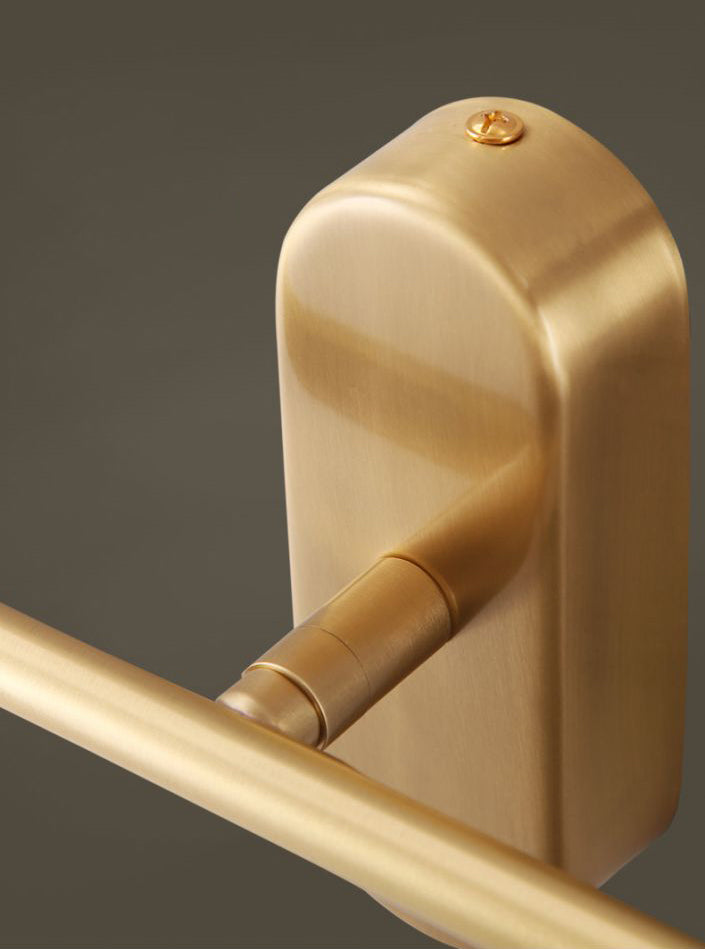 Rotatable Linear Wall Sconce Nordic Style Copper Sconce Wall Light