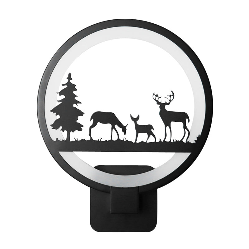 Lumière réglable 1 Applexionne de mur de nuance rond