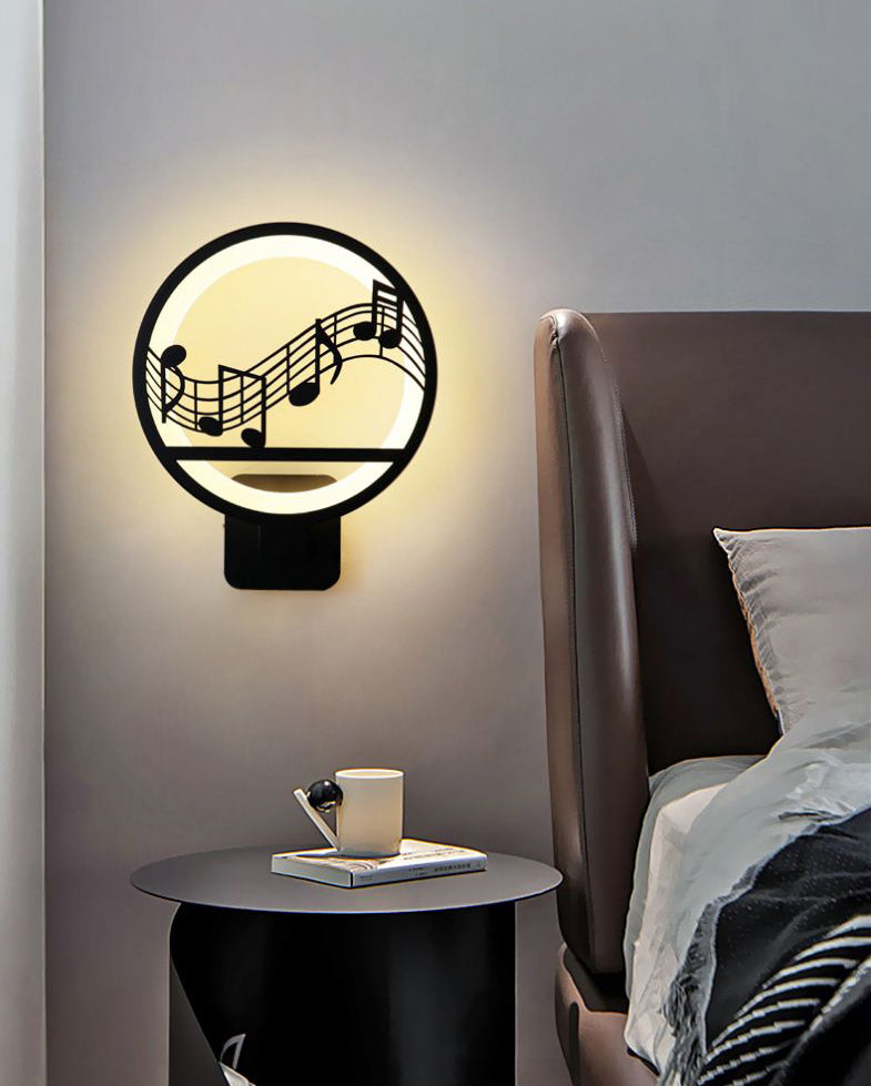 Lumière réglable 1 Applexionne de mur de nuance rond