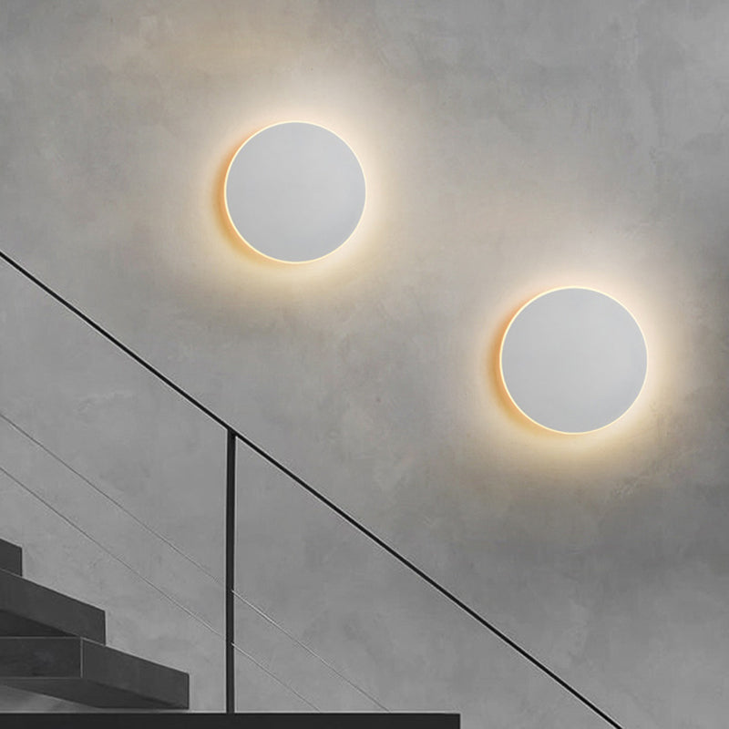 Acryl runde Schatten Wandleuchte modern