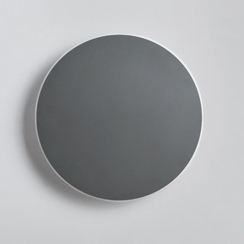 Acryl runde Schatten Wandleuchte modern