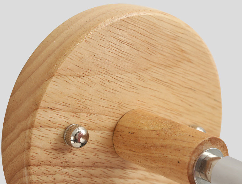 Macarons nórdicos estilo Dome Dome Luz de pared 1 Light Wall Donce con madera