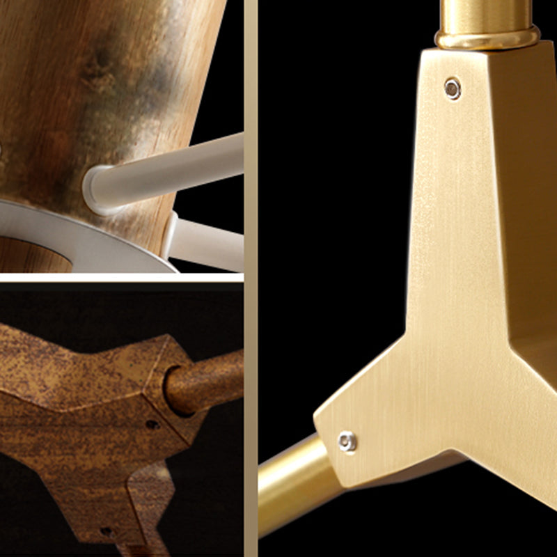 Amplia de pared en forma de globo de vidrio con marco de estrella creativo estilo moderno 1 apliques de luz