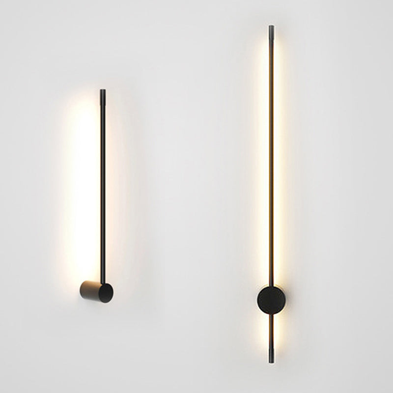 1 Licht linearer Wandleuchten moderner minimalistischer Eisenleuchten Wandleuchte