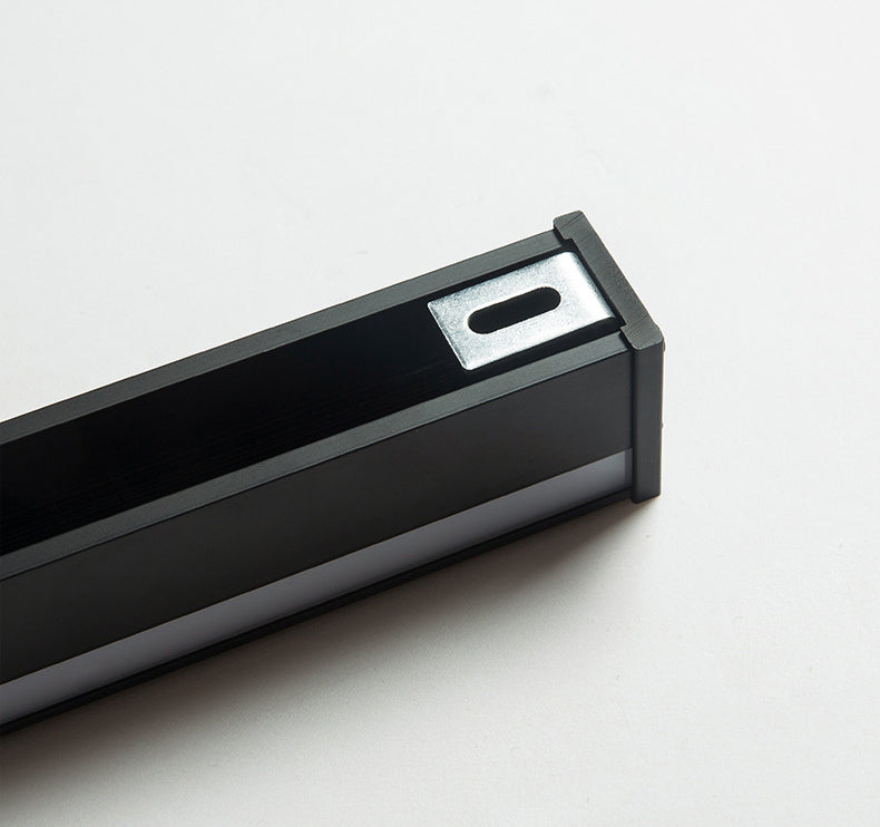 Creatieve minimalistische stijl lineaire wandkandelpas aluminium 1 lichte staten