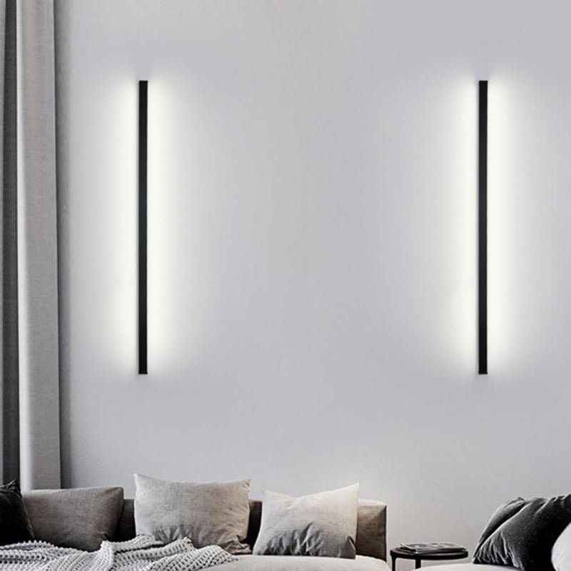 Linear Wall Donce Modern Minimalist Style Plástica 1 Lucins de luz para dormitorio de restaurantes