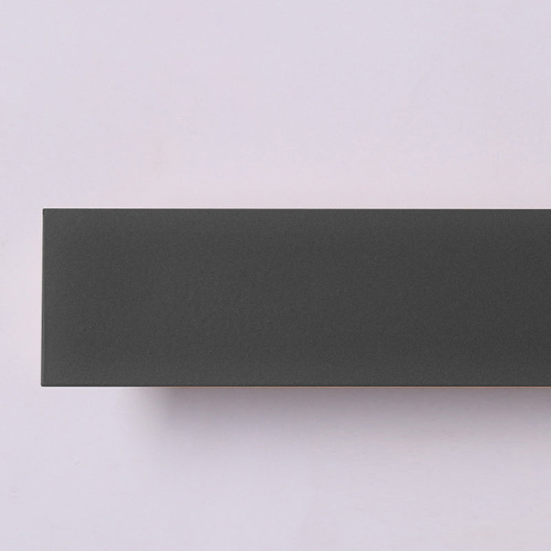 Estilo minimalista moderno Murón lineal apliques acrílico 1 apliques de luz para exteriores