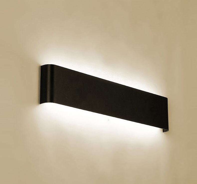 Rectangular Wall Sconce Creative Minimalist Style Aluminum Sconce Wall Light