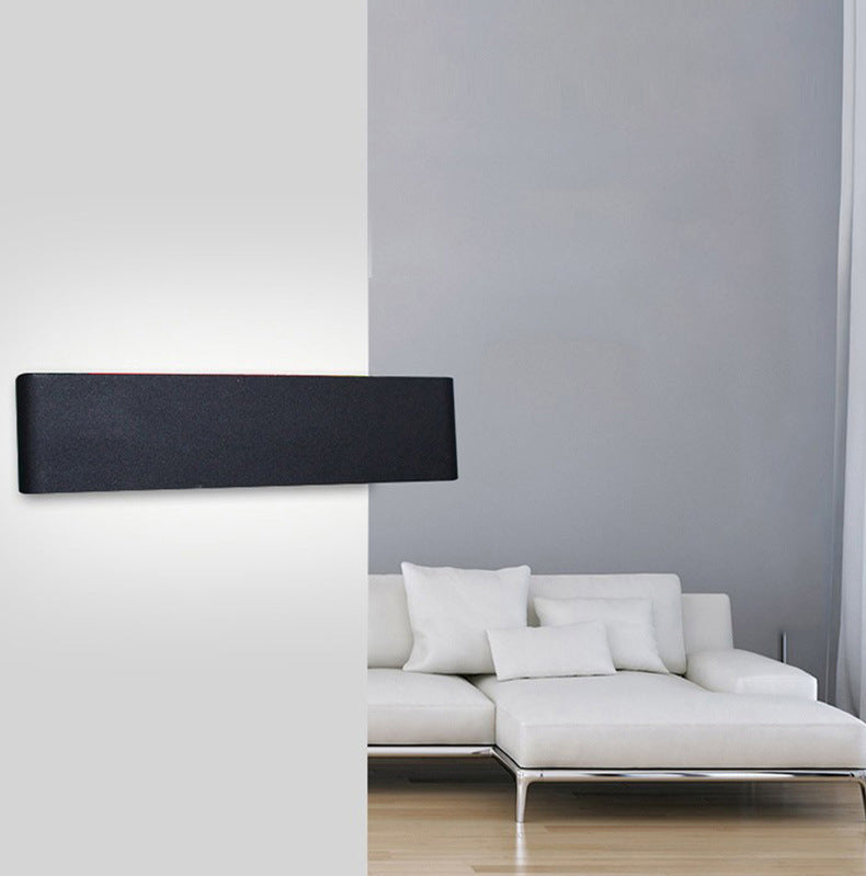 Rectangular Wall Sconce Creative Minimalist Style Aluminum Sconce Wall Light