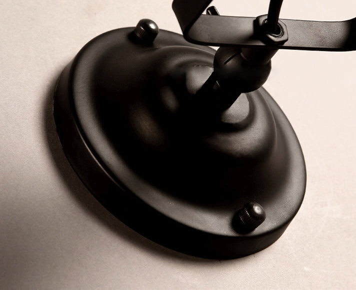 Amerikanischer Land Industriestil zylindrischem Wandleuchel Leuchte Metal 1 Leichte Leuchten