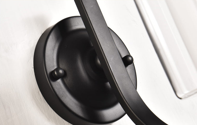 Cylinder Sconce Wall Light Nordic Minimalist Style Glass 1 Light Sconces for Living Room