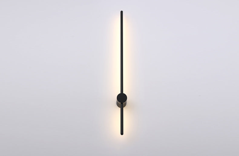 Estilo minimalista moderno Diconteo de pared lineal acrílico 1 apliques de luz