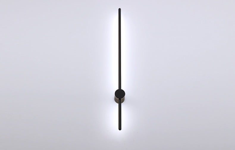 Estilo minimalista moderno Diconteo de pared lineal acrílico 1 apliques de luz