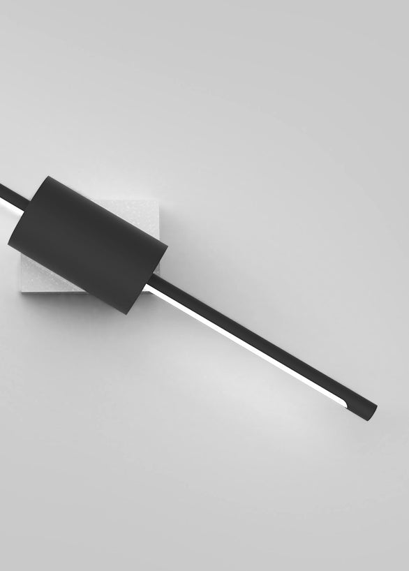 Modern Minimalist Style Linear Sconce Light Fixture Acrylic 1 Light Sconces