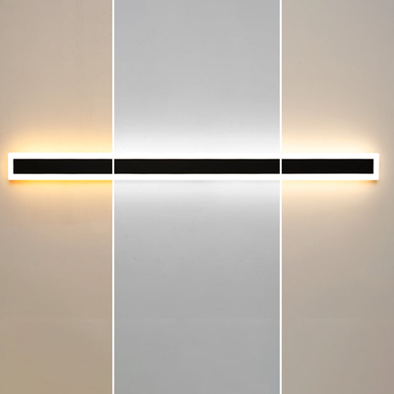 Moderner Stil Linearer Leuchtenleuchten Acryl 1 leichte Leuchten für Outdoor