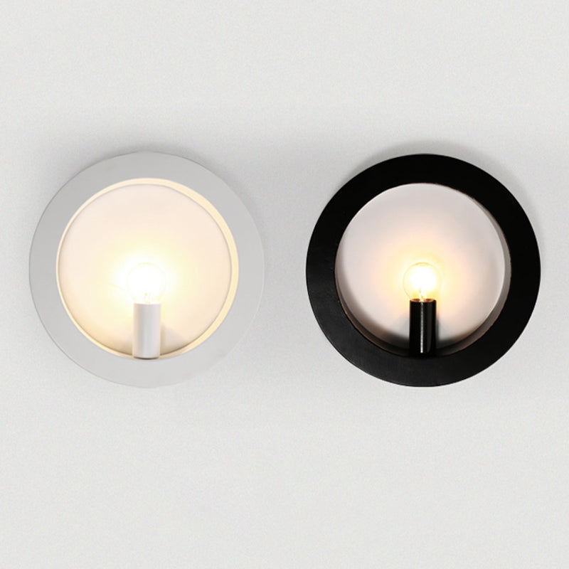 Modern Minimalist Style Sconce Light Fixture Acrylic 1 Light Sconces