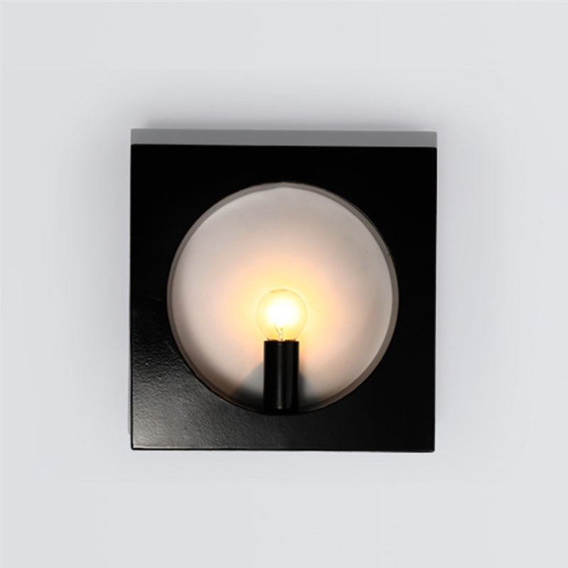 Modern Minimalist Style Sconce Light Fixture Acrylic 1 Light Sconces