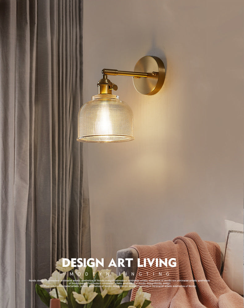 Bewaffnete Leuchtenleuchte kreative einfache Style Glass 1 Lichtleuchten