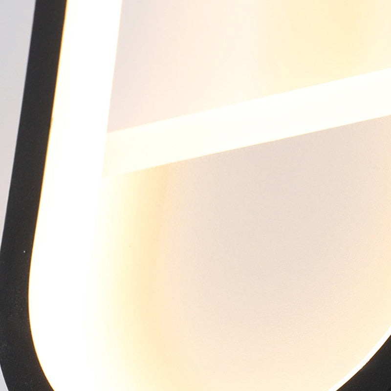 Modern Minimalist Style LED Sconce Light Fixture Acrylic Sconces